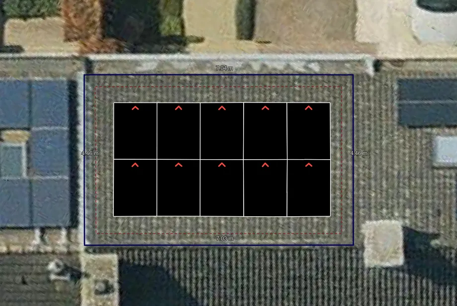 Easily draw custom solar power installations