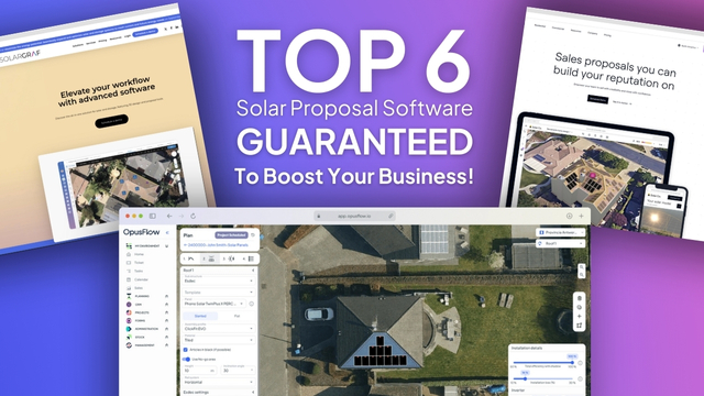 The top 6 solar proposal software programs