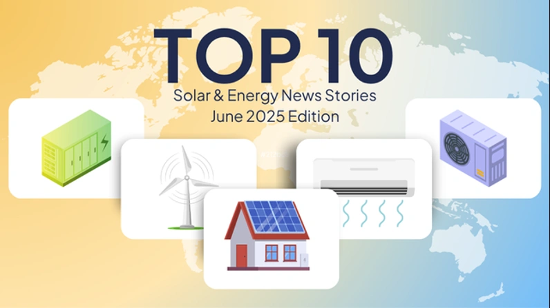 Top 10 solar & energy news stories – June 2025 edition